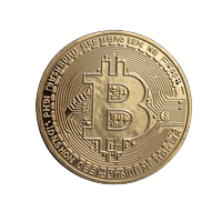 Goldene Bitcoin-Cash-M&uuml;nze mit Krummstab-Emblem bei Cleobetra Casino